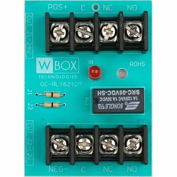 W Box RELAY 6-12-24VDC  At 2A DPDT 0E-RLY6242A